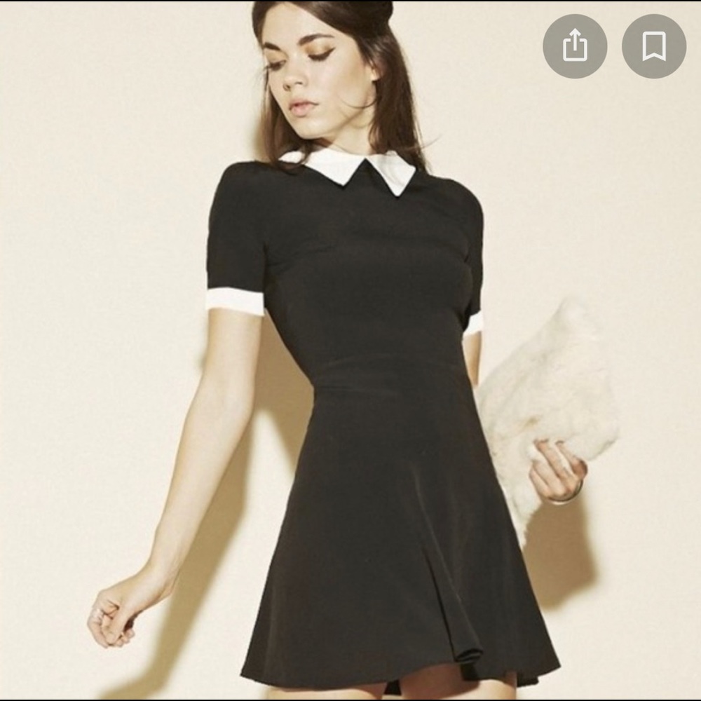 REFORMATION CALLA COLOR MINI DRESS
